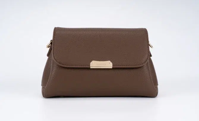 Small Classic Purse crossbody bag - Brown