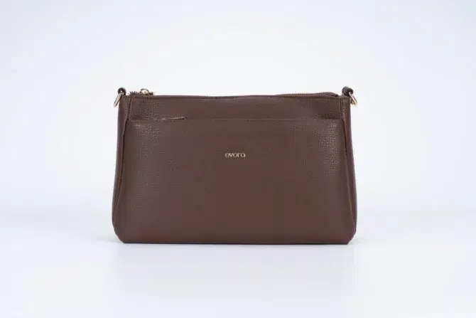 A shoulder bag for women that exudes an abundance of charm - coffee